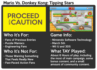 Illustration for article titled Mario Vs. Donkey Kong: Tipping Stars: The TAY Review